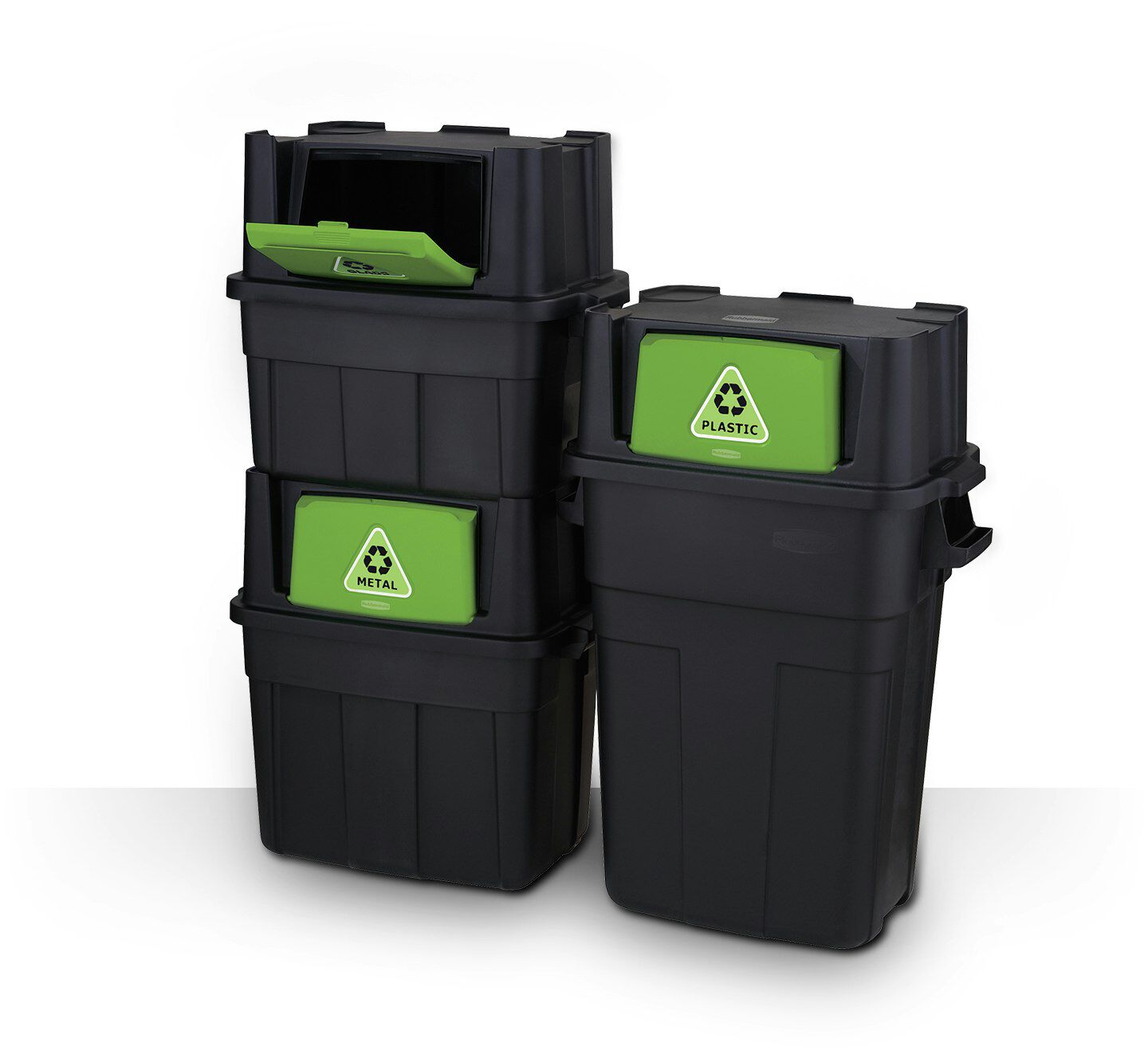 Stackable Recycle Bins